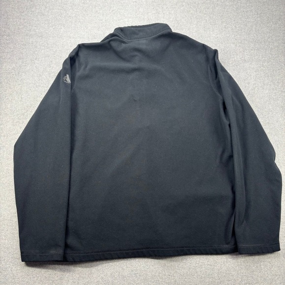 Eddie Bauer First‎ Ascent 1/4 Zip Pullover Mens Large Black Fleece Jacket - Picture 10 of 11